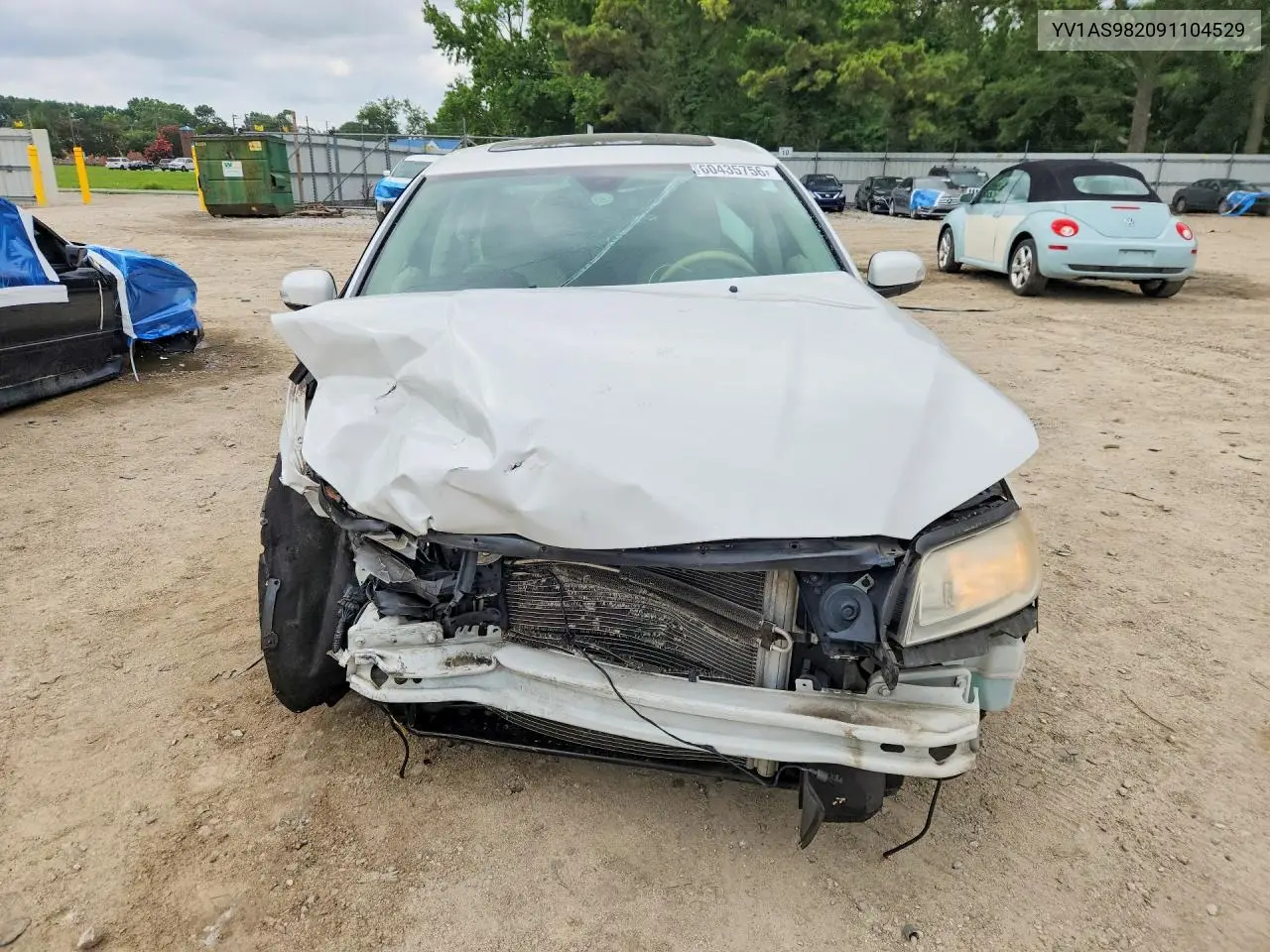 2009 Volvo S80 3.2 VIN: YV1AS982091104529 Lot: 60435756