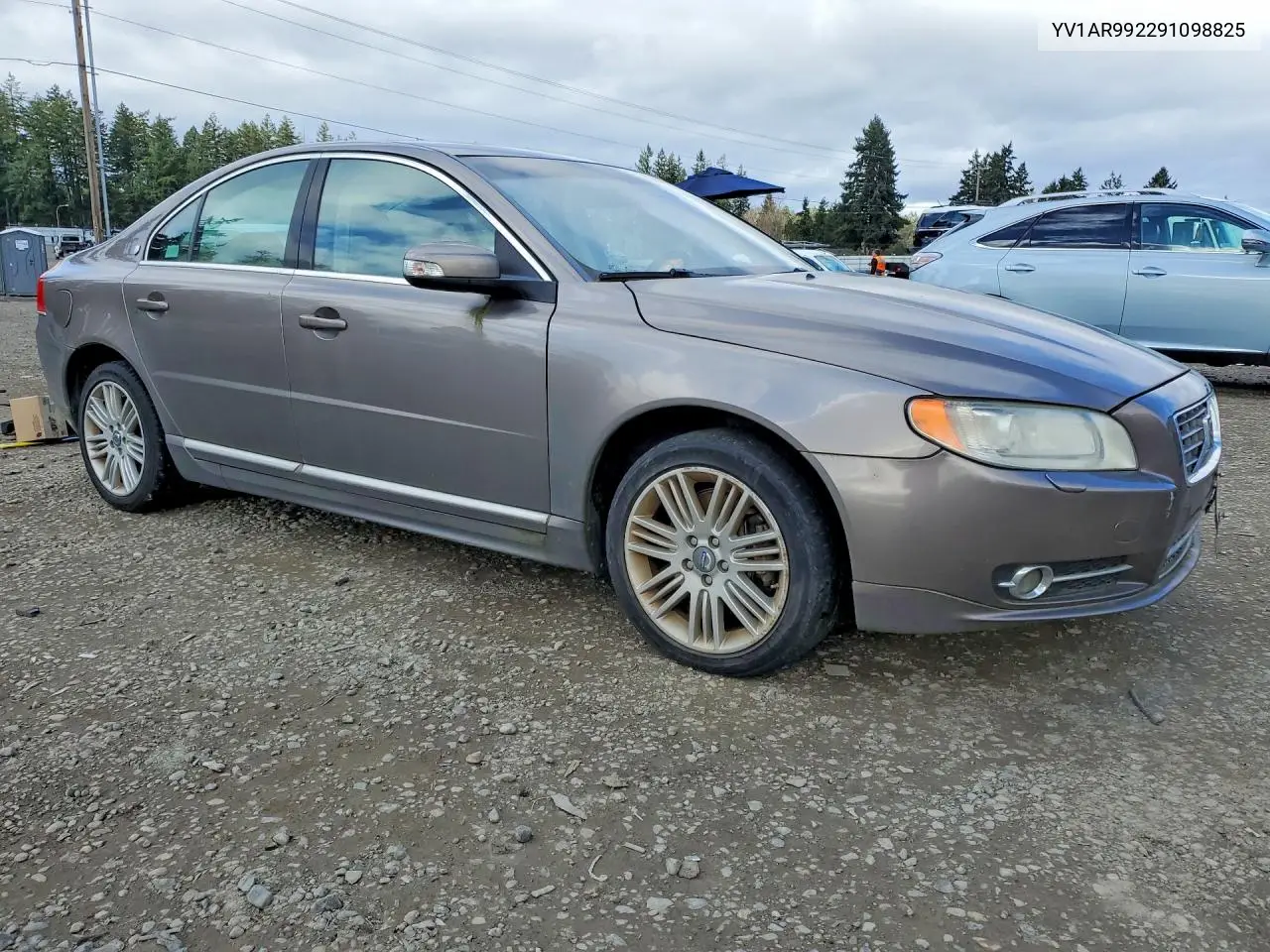 2009 Volvo S80 T6 VIN: YV1AR992291098825 Lot: 79104435