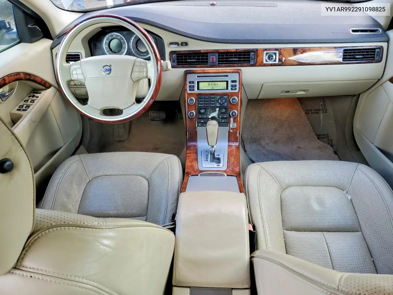 2009 Volvo S80 T6 VIN: YV1AR992291098825 Lot: 79104435