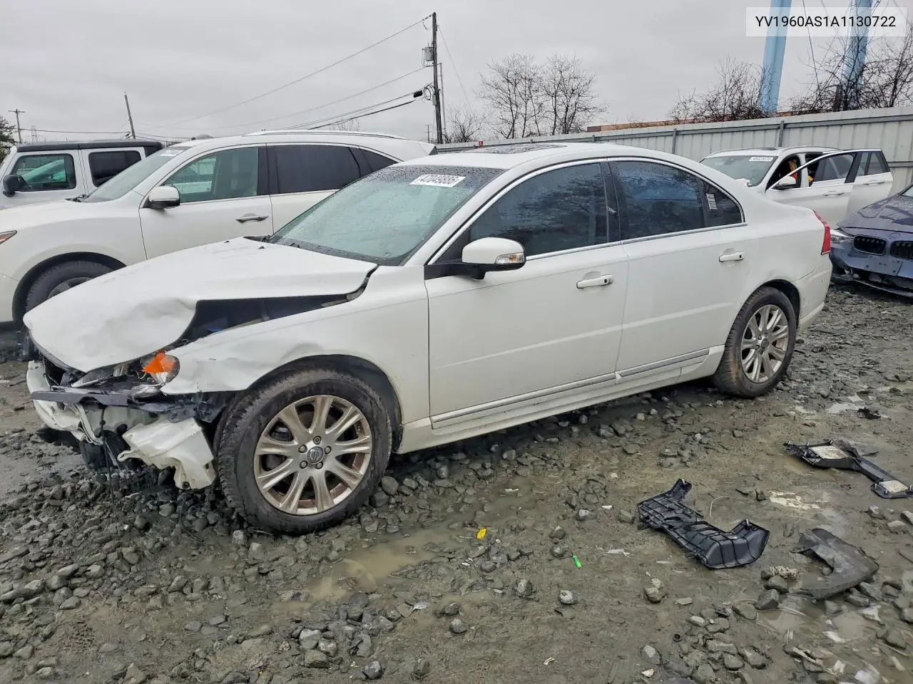 2010 Volvo S80 3.2 VIN: YV1960AS1A1130722 Lot: 47049886
