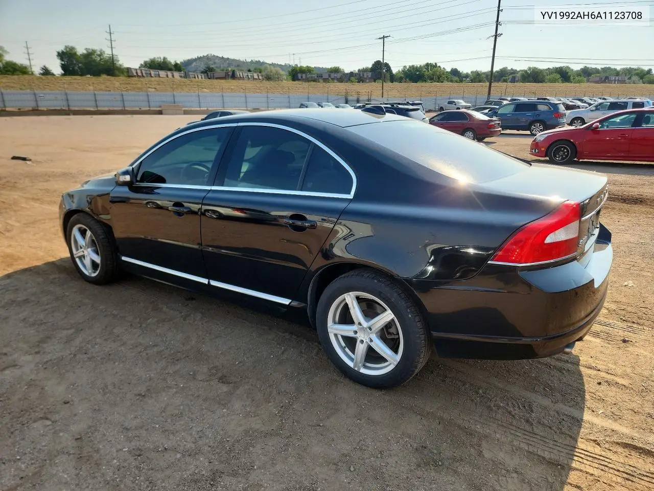 2010 Volvo S80 T6 VIN: YV1992AH6A1123708 Lot: 60001776
