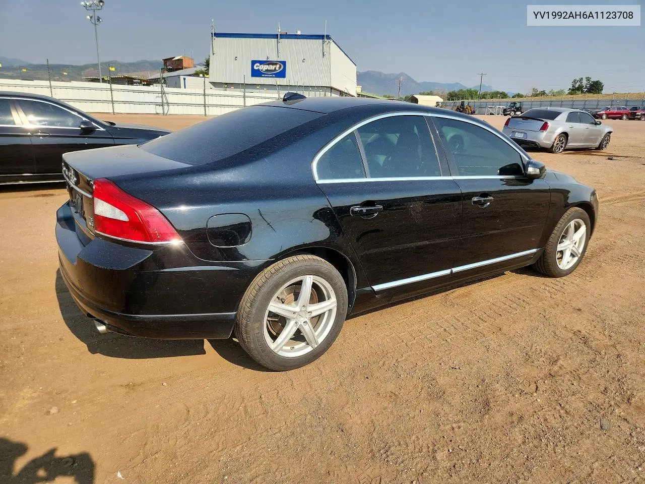 2010 Volvo S80 T6 VIN: YV1992AH6A1123708 Lot: 60001776