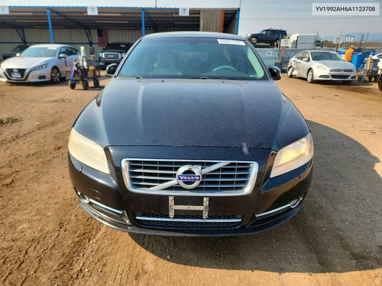 2010 Volvo S80 T6 VIN: YV1992AH6A1123708 Lot: 60001776