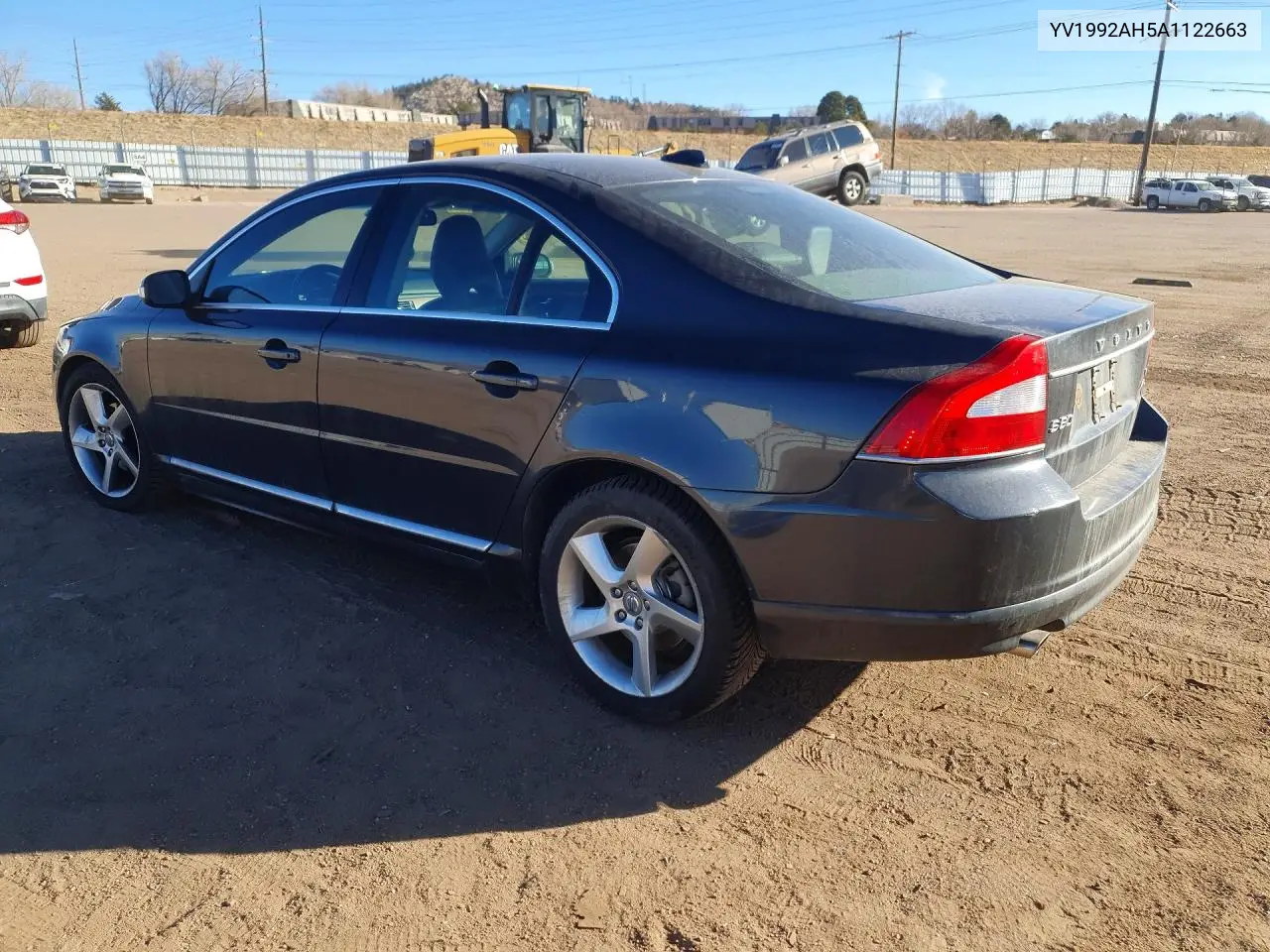2010 Volvo S80 VIN: YV1992AH5A1122663 Lot: 75531715