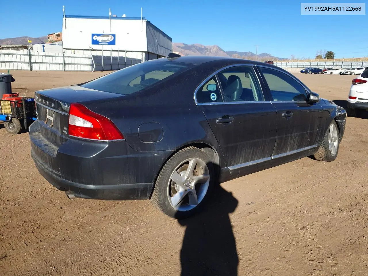 2010 Volvo S80 VIN: YV1992AH5A1122663 Lot: 75531715