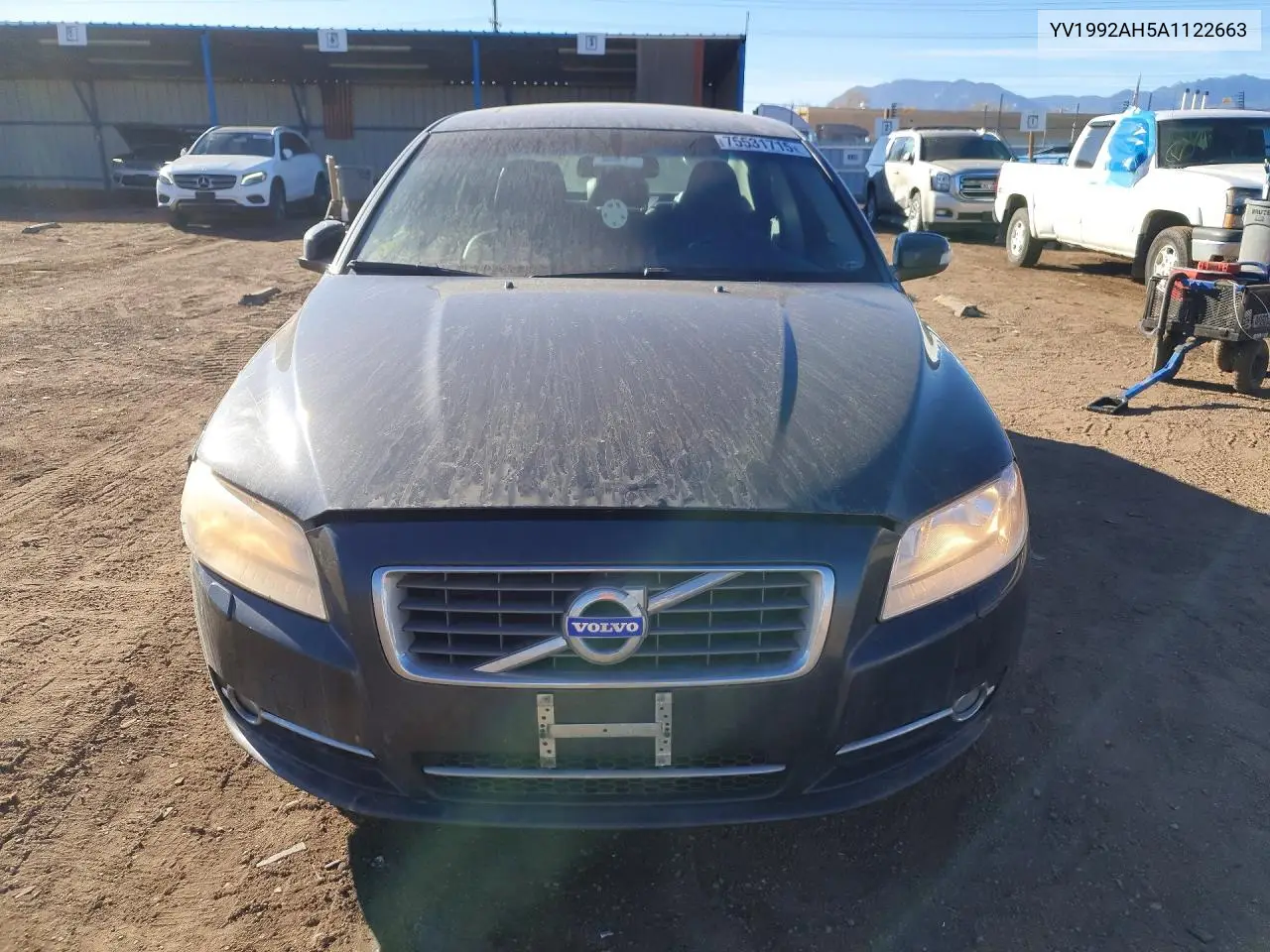 2010 Volvo S80 VIN: YV1992AH5A1122663 Lot: 75531715
