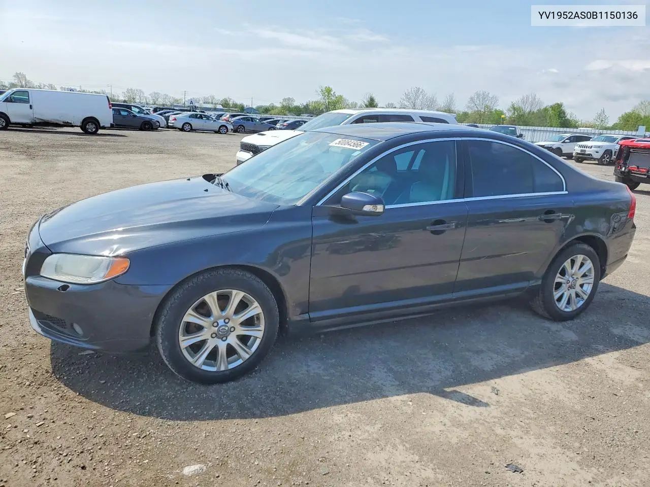 2011 Volvo S80 3.2 VIN: YV1952AS0B1150136 Lot: 50084566