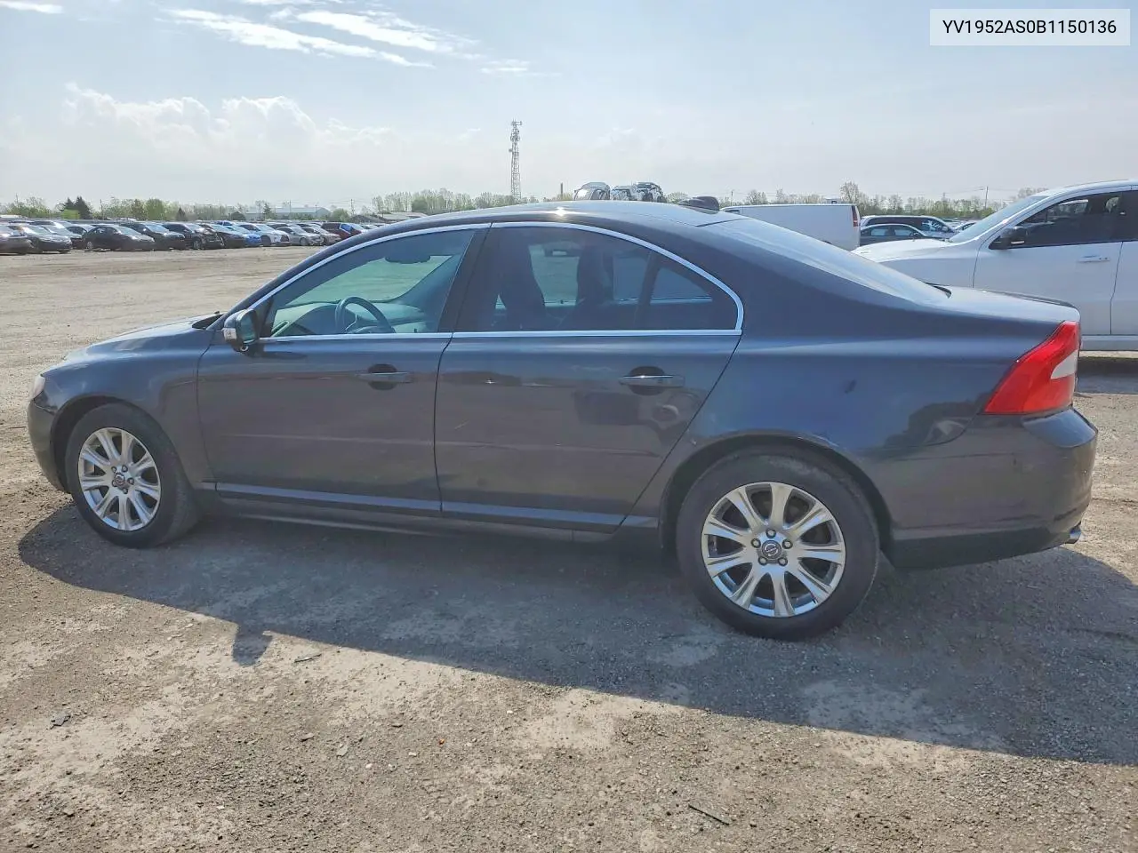 2011 Volvo S80 3.2 VIN: YV1952AS0B1150136 Lot: 50084566