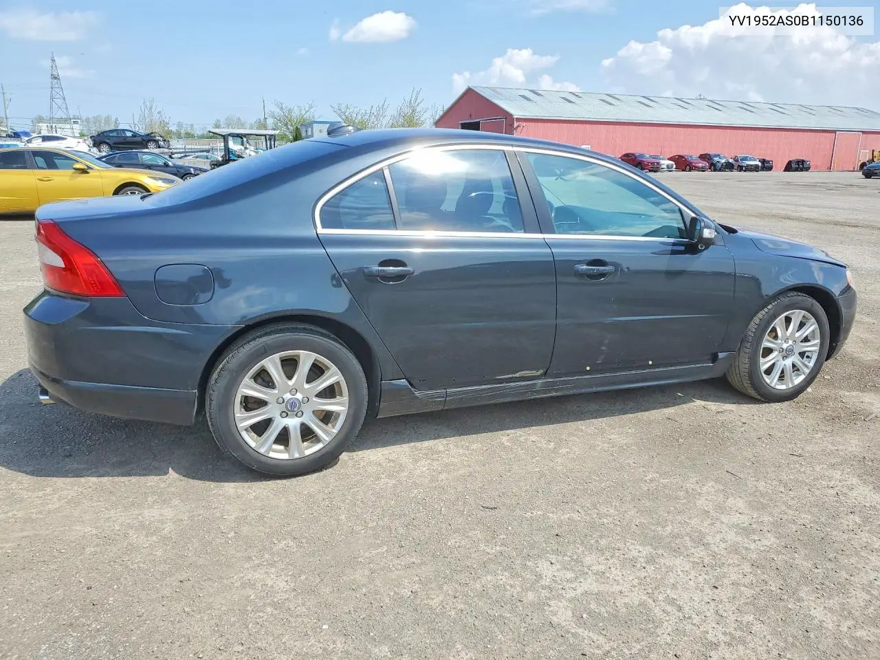 2011 Volvo S80 3.2 VIN: YV1952AS0B1150136 Lot: 50084566