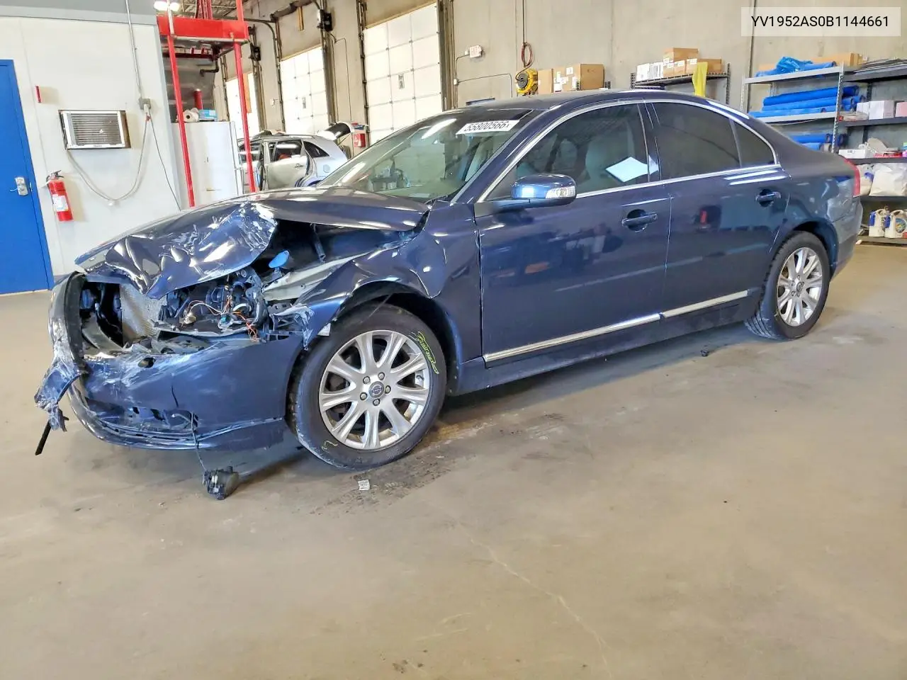2011 Volvo S80 3.2 VIN: YV1952AS0B1144661 Lot: 55800566