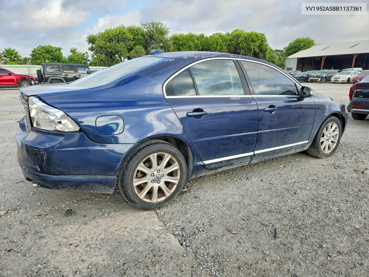 2011 Volvo S80 3.2 VIN: YV1952AS8B1137361 Lot: 85790995