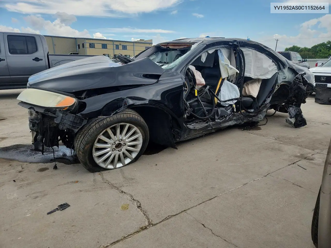 2012 Volvo S80 3.2 VIN: YV1952AS0C1152664 Lot: 55950206