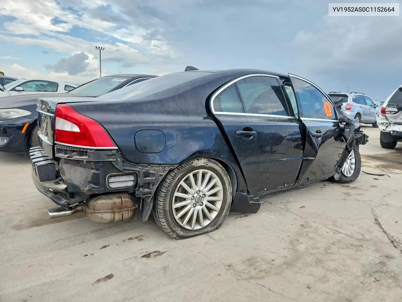 2012 Volvo S80 3.2 VIN: YV1952AS0C1152664 Lot: 55950206