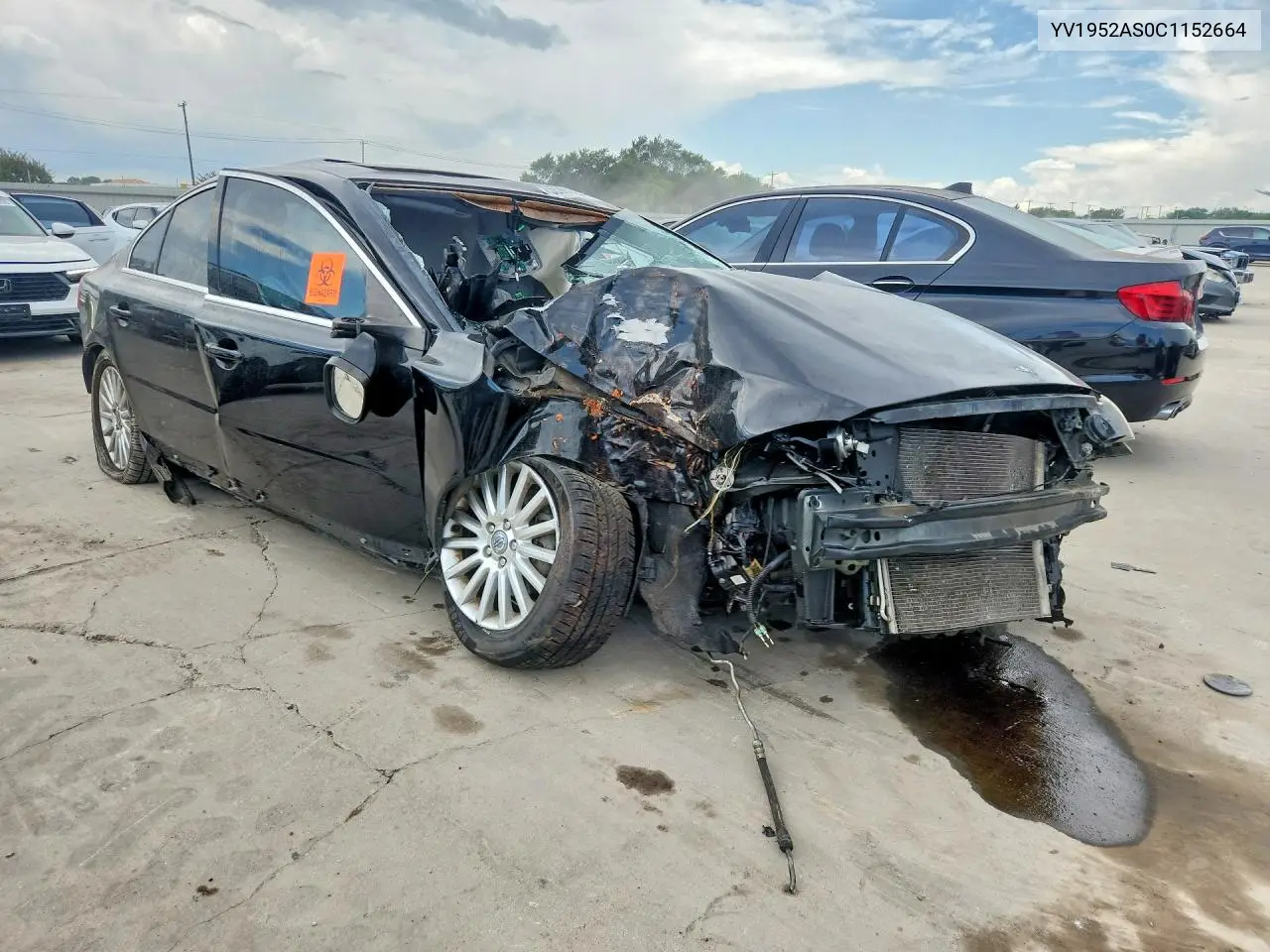 2012 Volvo S80 3.2 VIN: YV1952AS0C1152664 Lot: 55950206