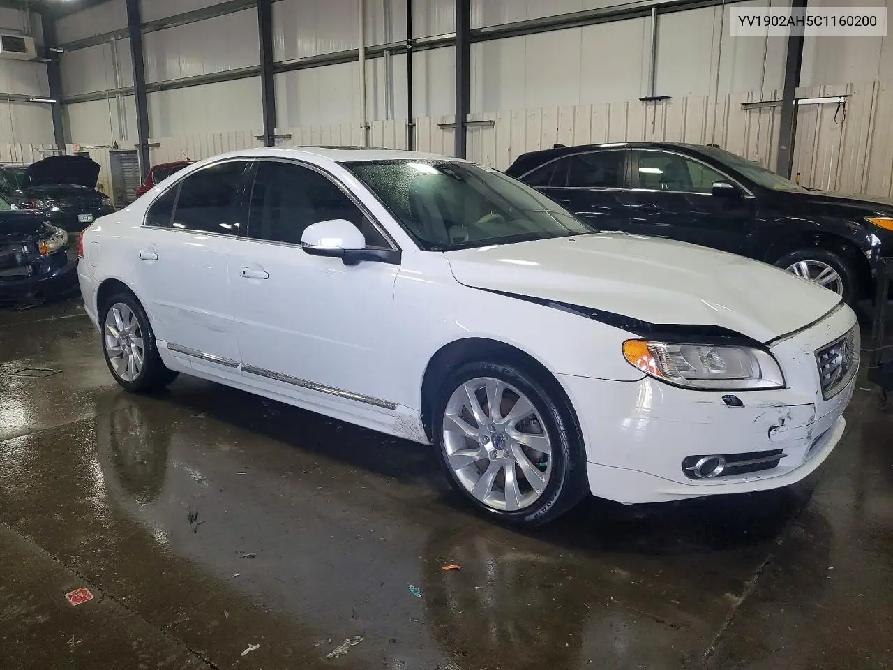 2012 Volvo S80 T6 VIN: YV1902AH5C1160200 Lot: 58594036