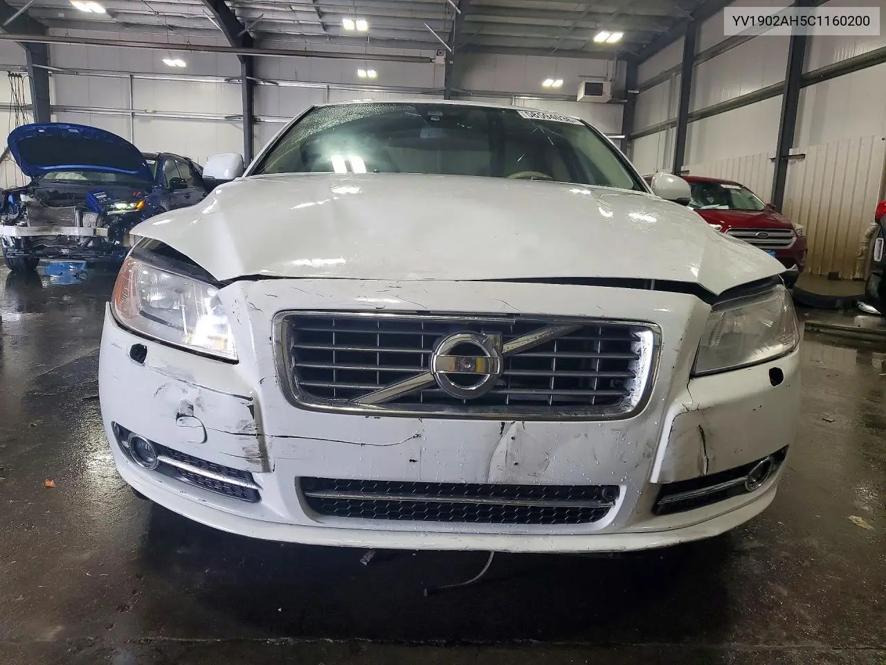 2012 Volvo S80 T6 VIN: YV1902AH5C1160200 Lot: 58594036