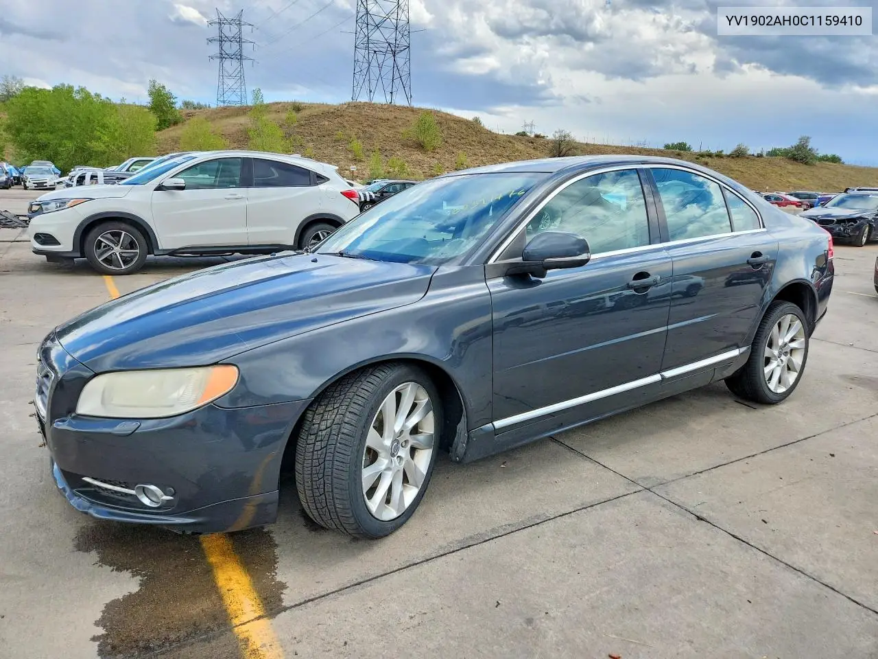 2012 Volvo S80 T6 VIN: YV1902AH0C1159410 Lot: 60391476