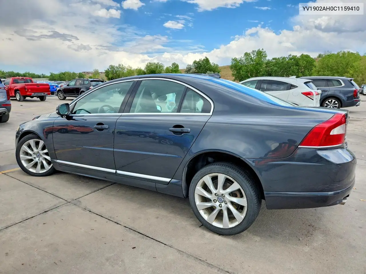 2012 Volvo S80 T6 VIN: YV1902AH0C1159410 Lot: 60391476