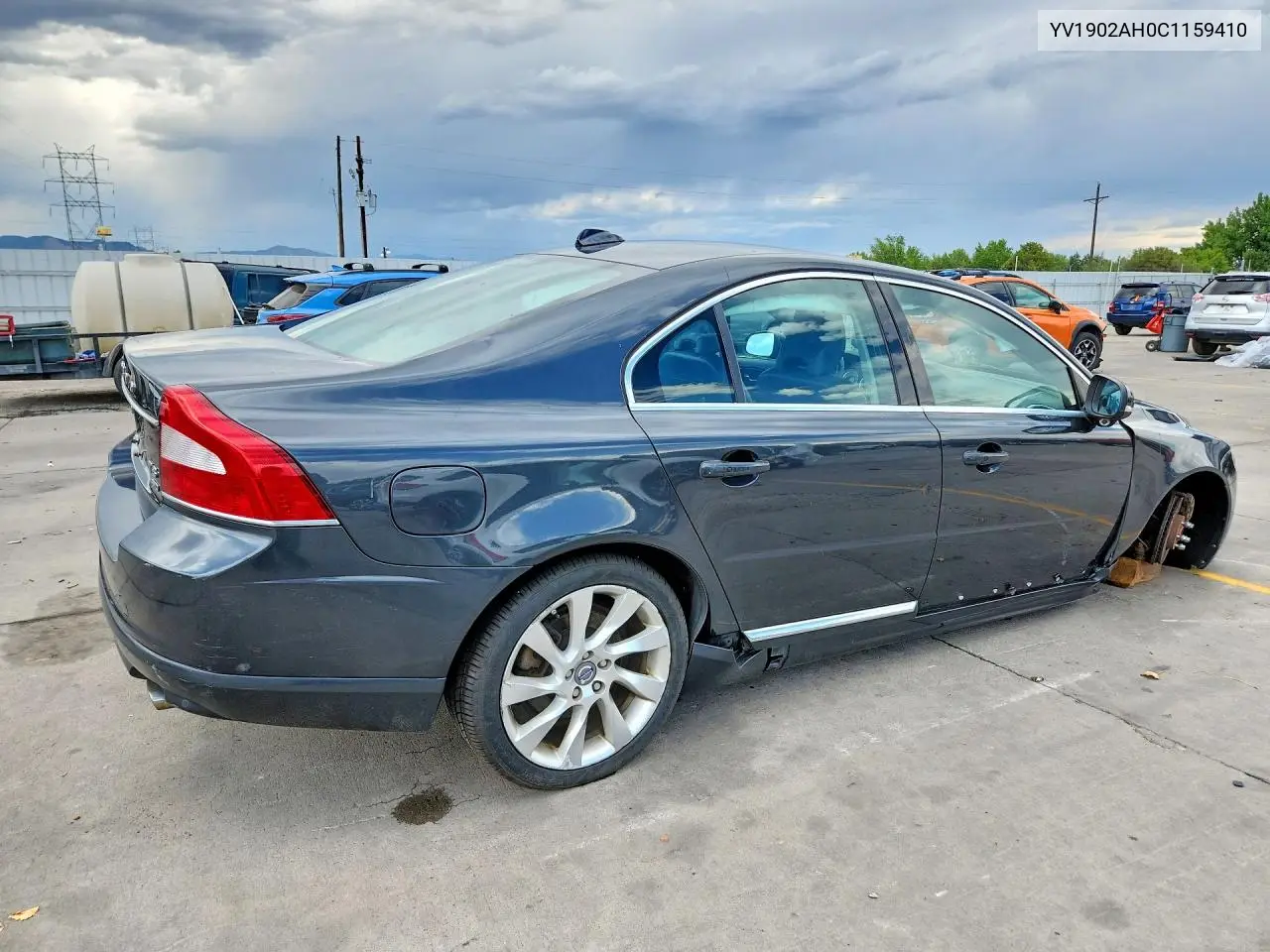 2012 Volvo S80 T6 VIN: YV1902AH0C1159410 Lot: 60391476