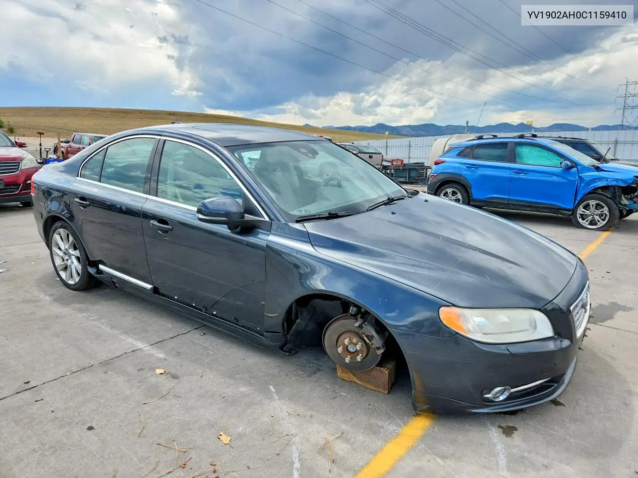 2012 Volvo S80 T6 VIN: YV1902AH0C1159410 Lot: 60391476