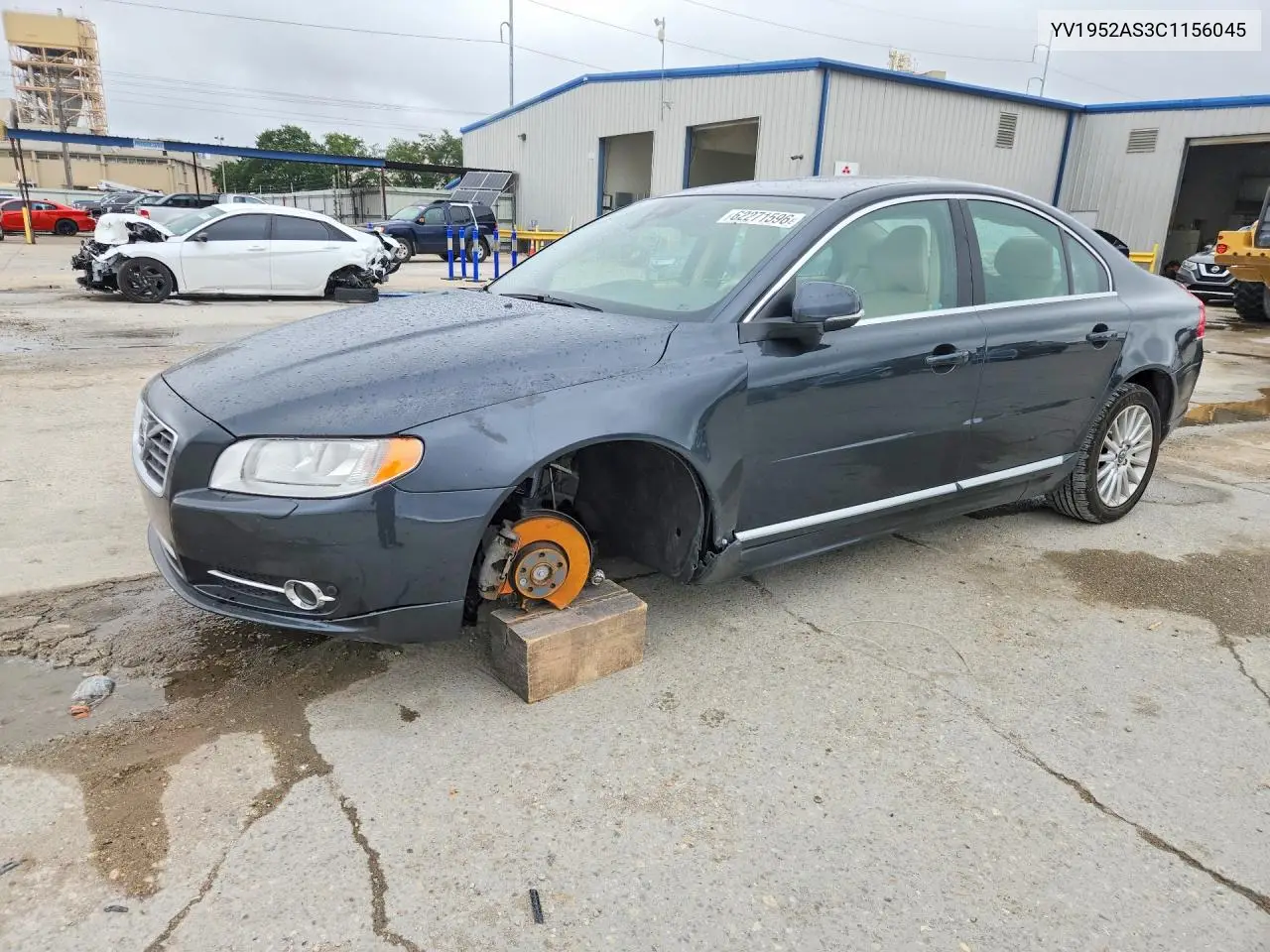 2012 Volvo S80 3.2 VIN: YV1952AS3C1156045 Lot: 62271596