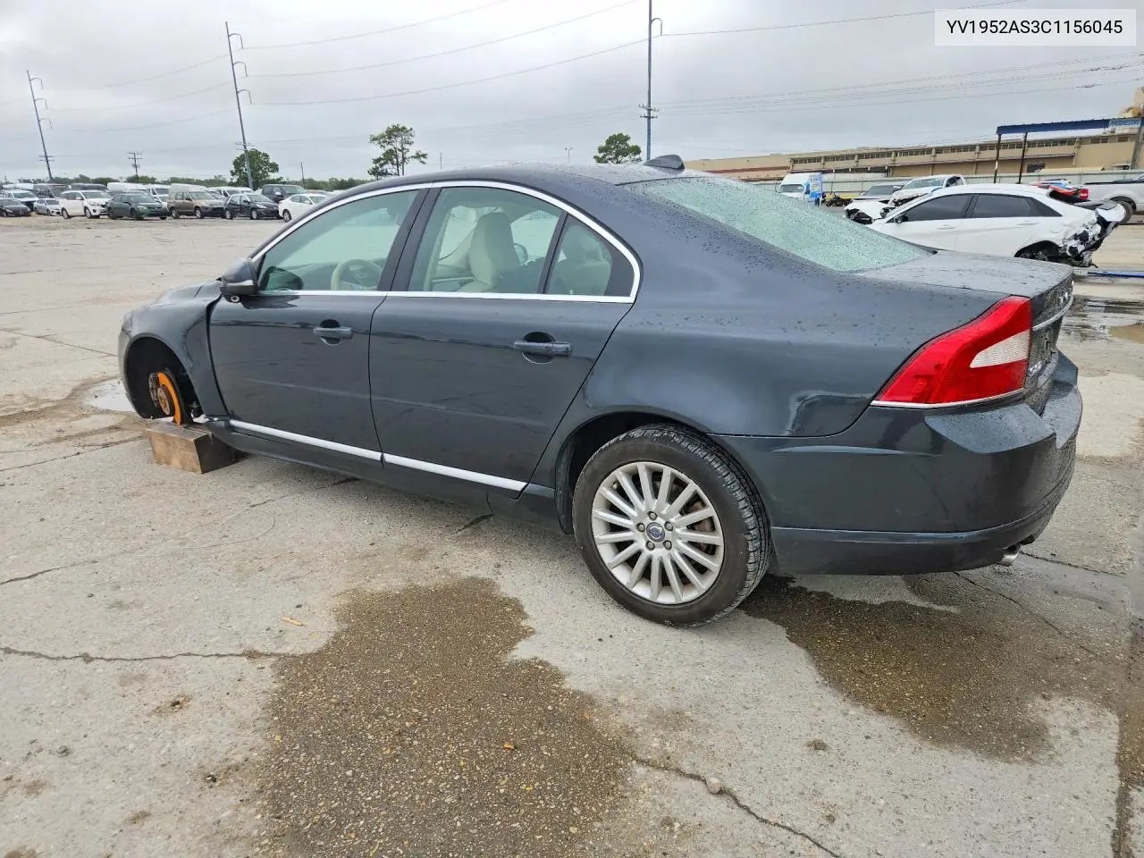 2012 Volvo S80 3.2 VIN: YV1952AS3C1156045 Lot: 62271596