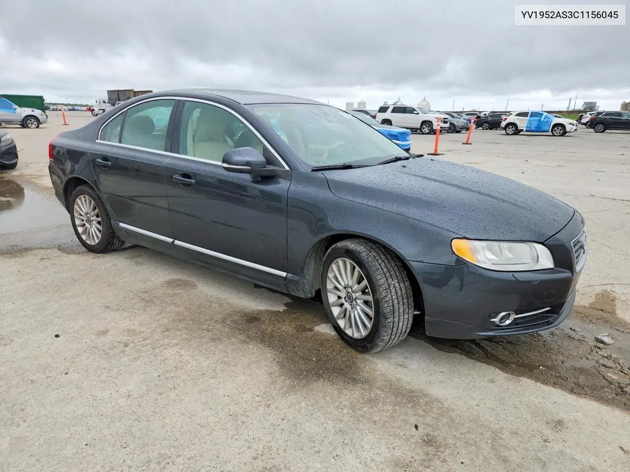 2012 Volvo S80 3.2 VIN: YV1952AS3C1156045 Lot: 62271596