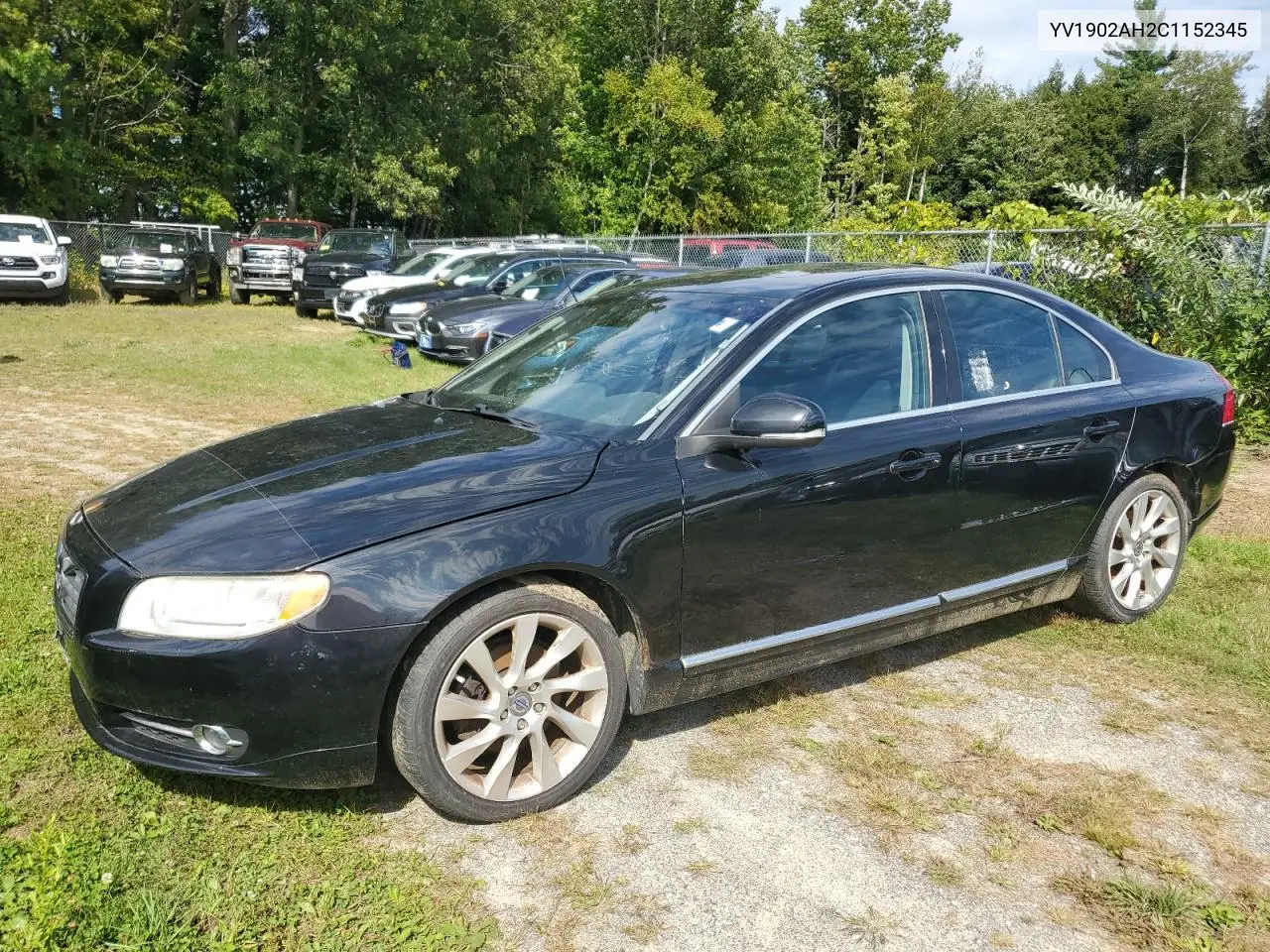 2012 Volvo S80 T6 VIN: YV1902AH2C1152345 Lot: 80940885