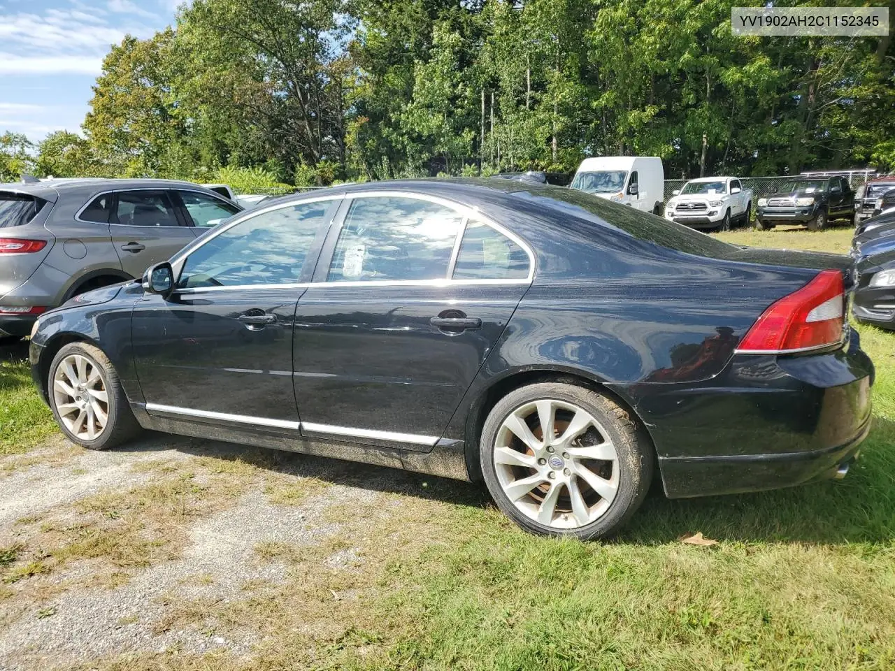 2012 Volvo S80 T6 VIN: YV1902AH2C1152345 Lot: 80940885