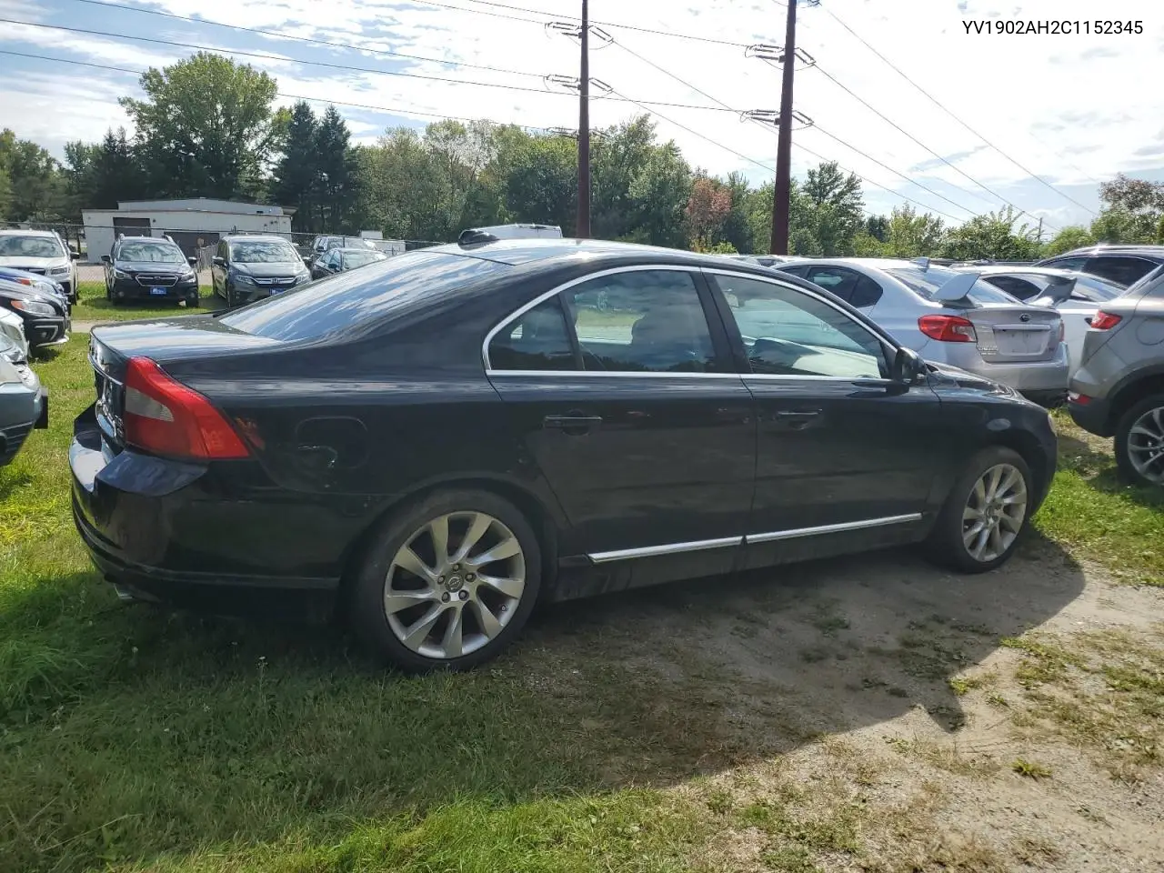 2012 Volvo S80 T6 VIN: YV1902AH2C1152345 Lot: 80940885