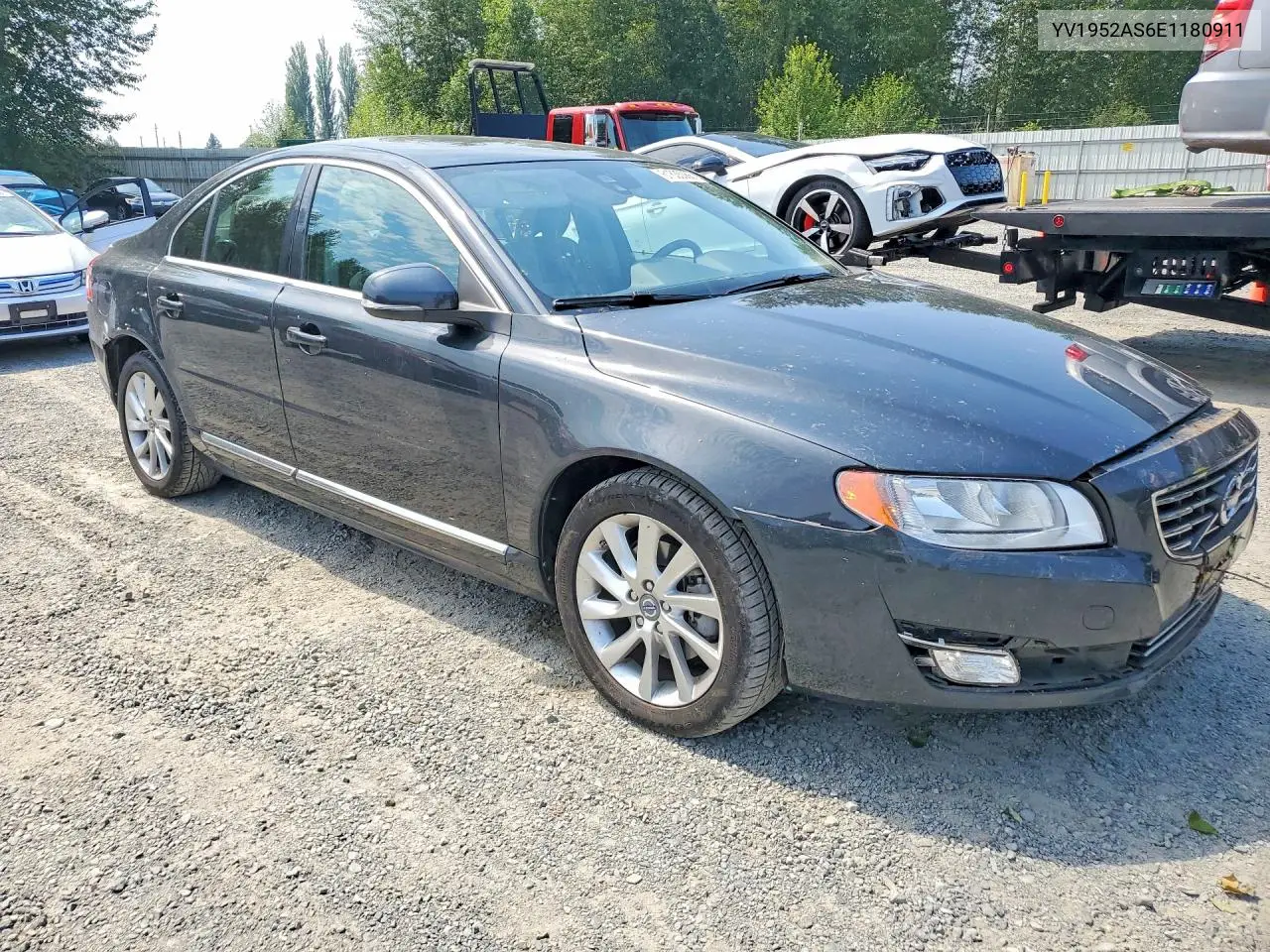 2014 Volvo S80 3.2 VIN: YV1952AS6E1180911 Lot: 61635366
