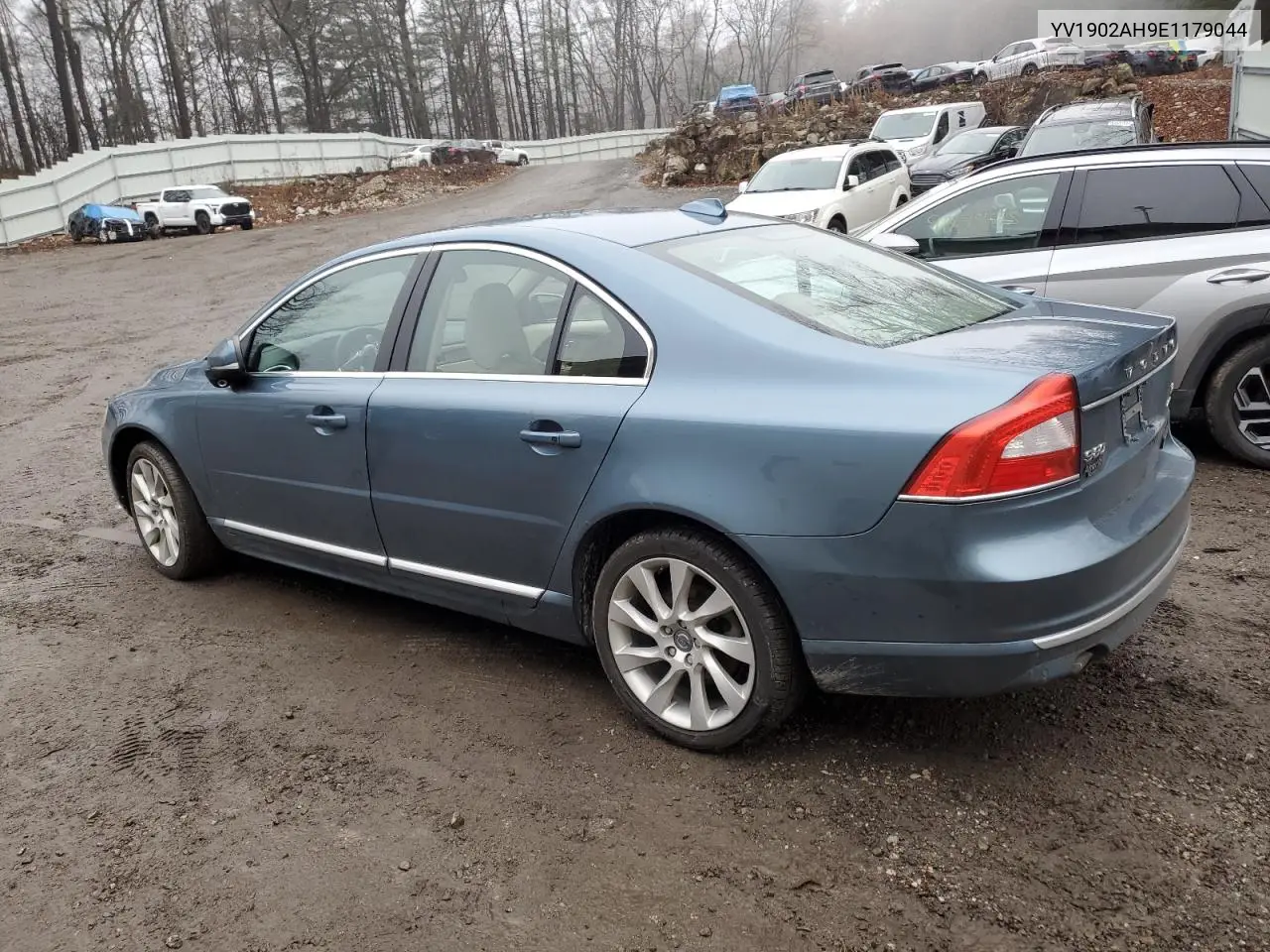 2014 Volvo S80 T6 VIN: YV1902AH9E1179044 Lot: 92069695