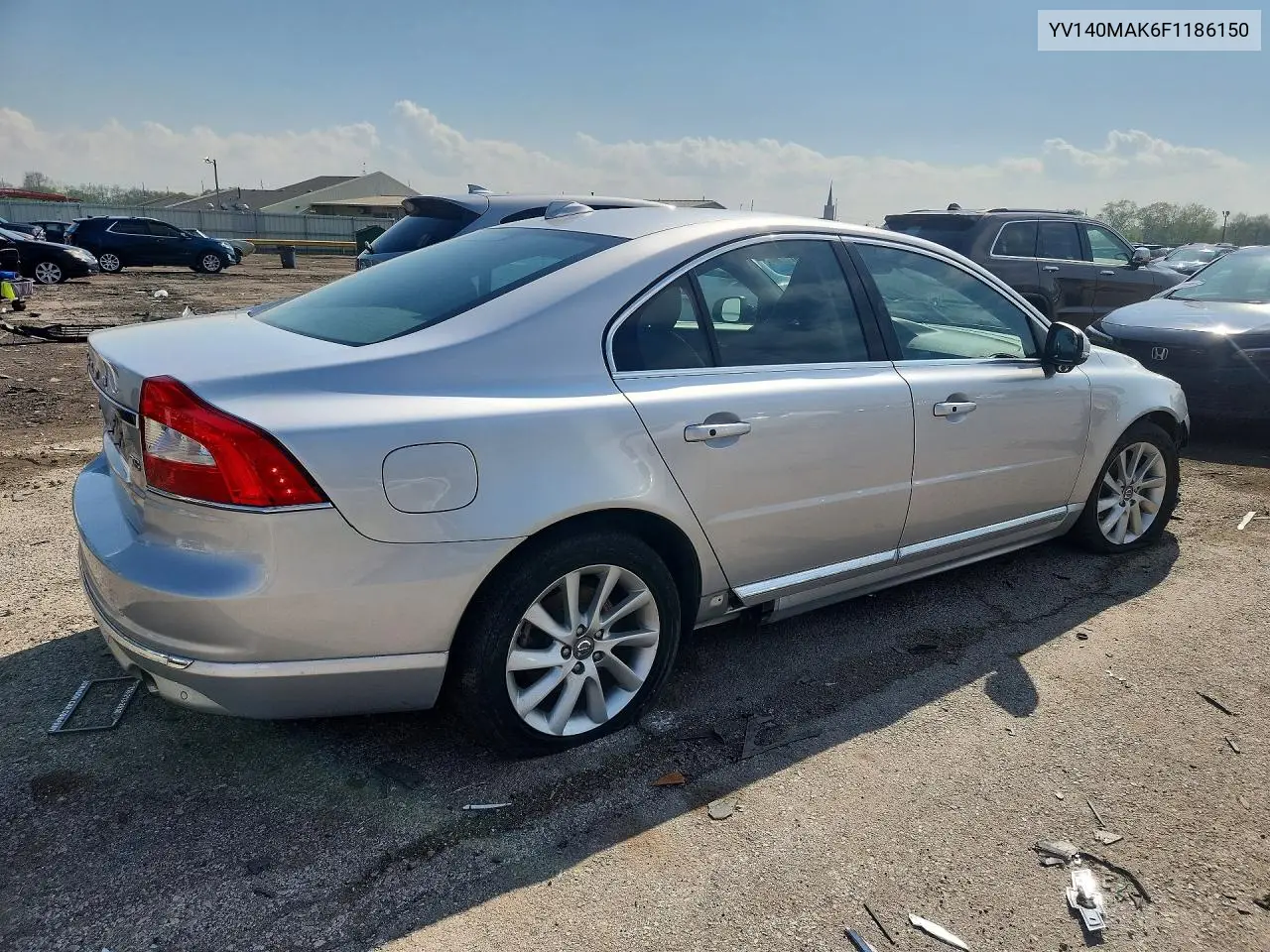 2015 Volvo S80 Premier VIN: YV140MAK6F1186150 Lot: 48620506