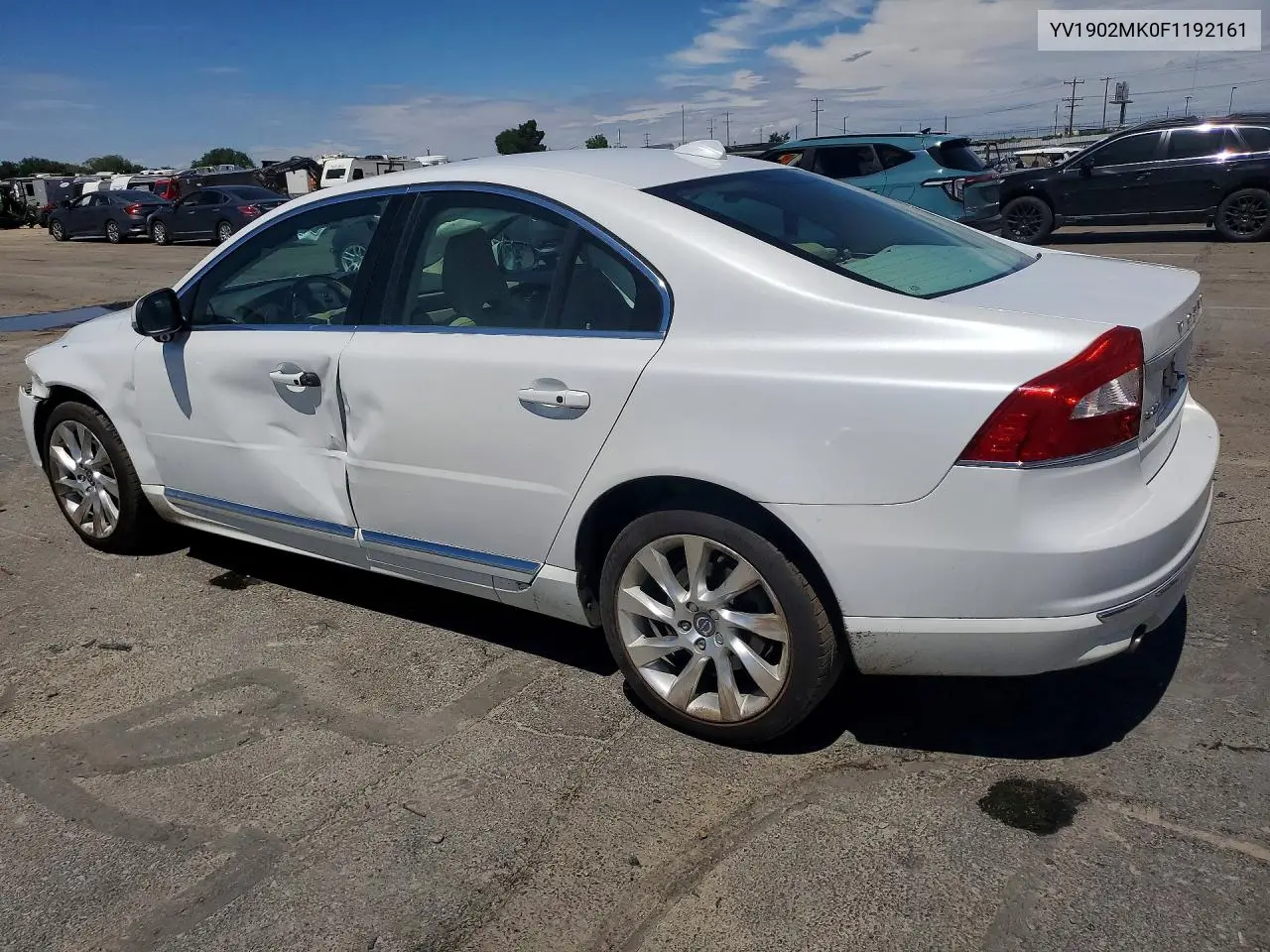 2015 Volvo S80 Premier VIN: YV1902MK0F1192161 Lot: 59395446