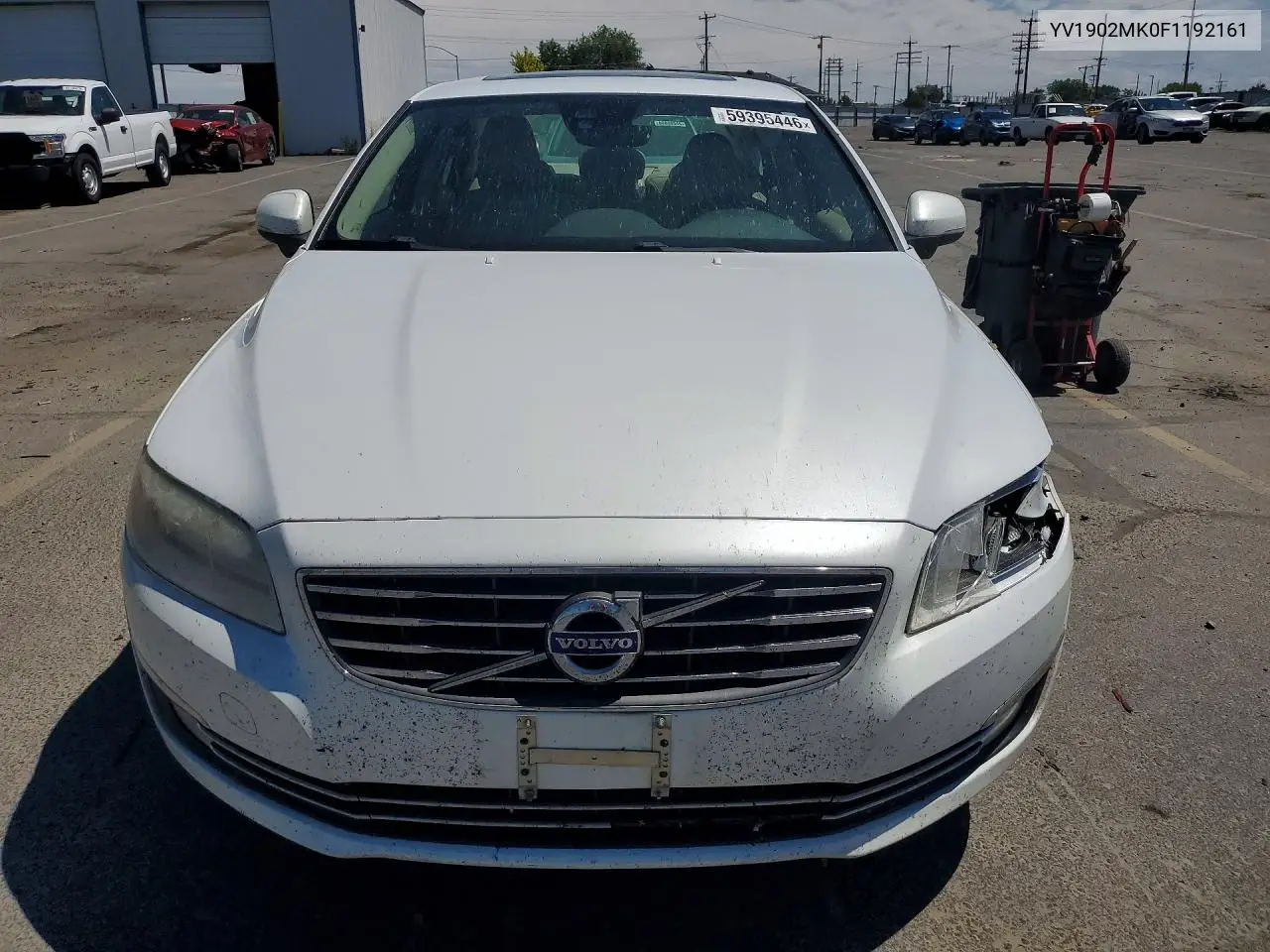 2015 Volvo S80 Premier VIN: YV1902MK0F1192161 Lot: 59395446