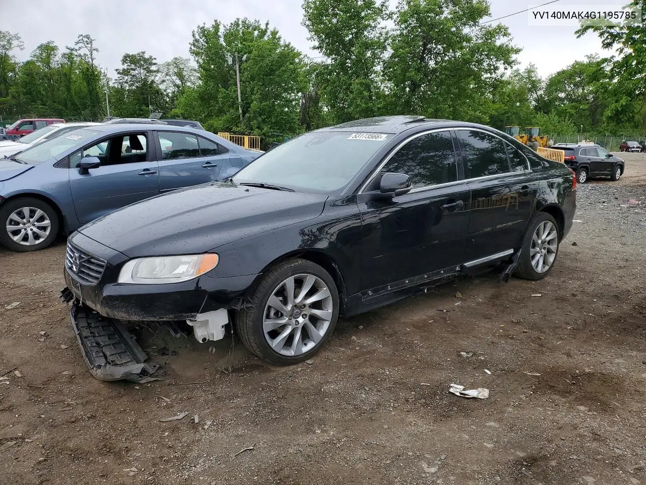2016 Volvo S80 Premier VIN: YV140MAK4G1195785 Lot: 53173566