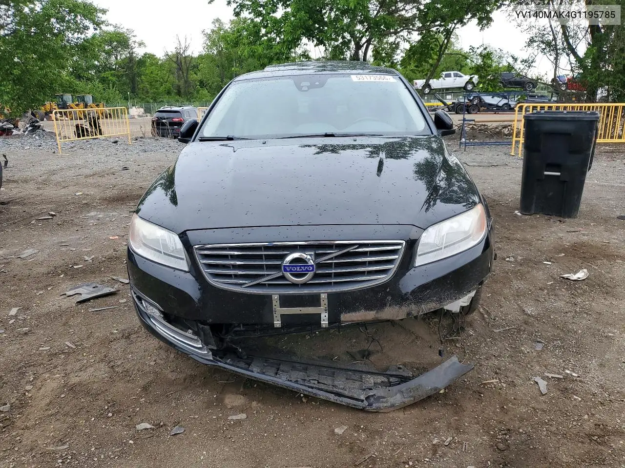 2016 Volvo S80 Premier VIN: YV140MAK4G1195785 Lot: 53173566