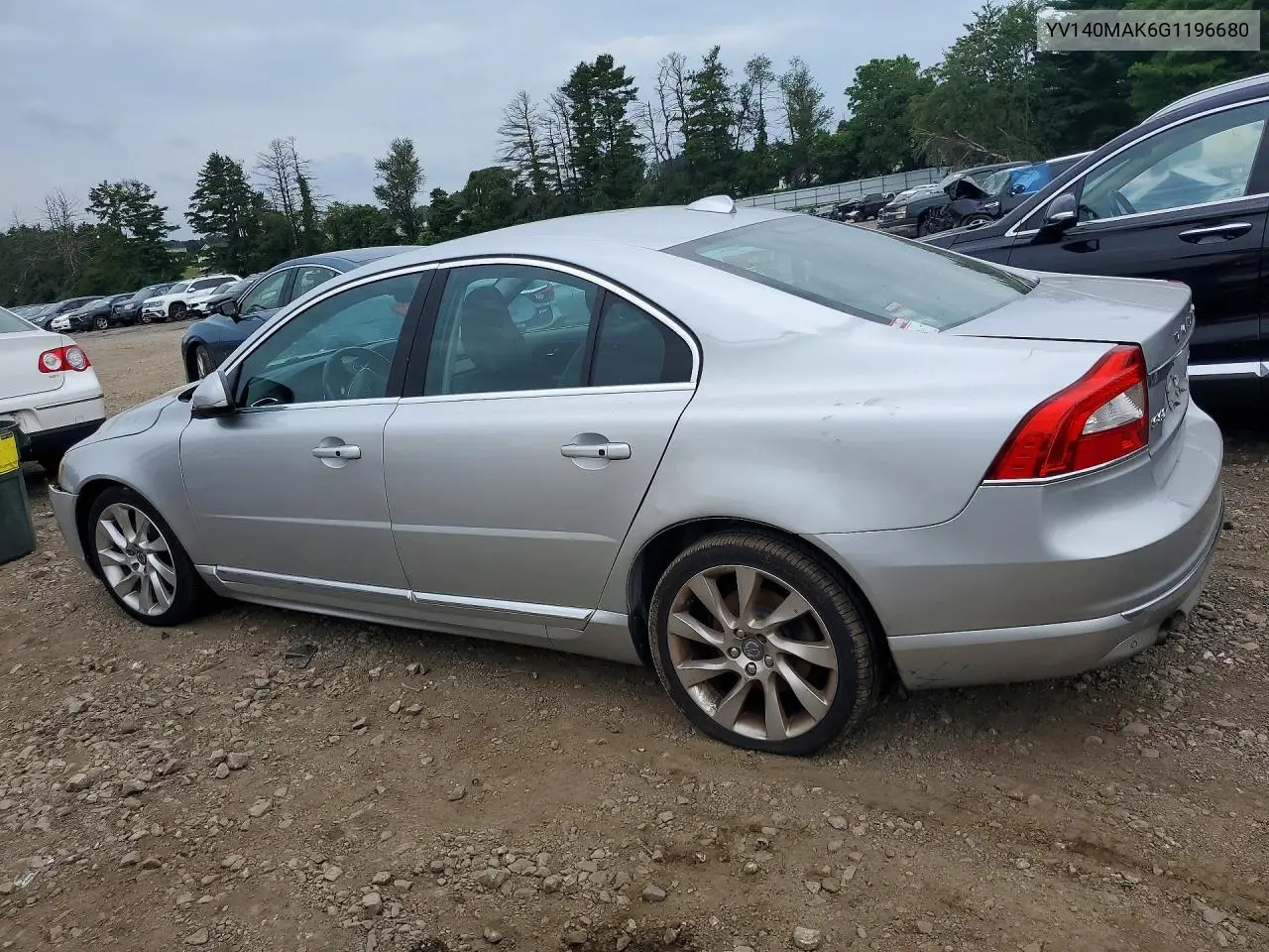 2016 Volvo S80 Premier VIN: YV140MAK6G1196680 Lot: 61601626