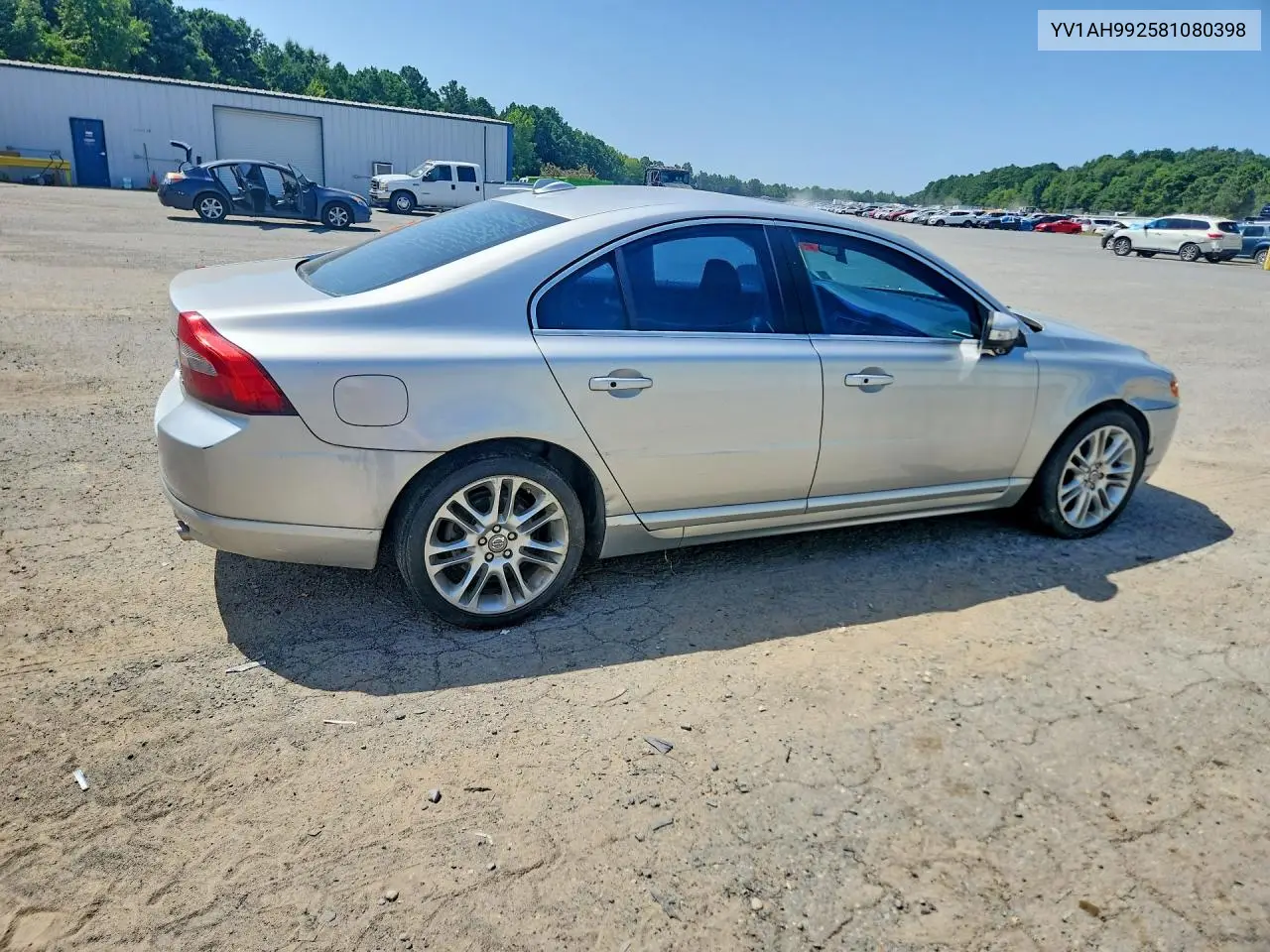 2027 Volvo S80 T6 Turbo VIN: YV1AH992581080398 Lot: 61959276