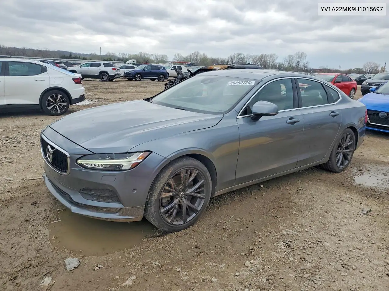 2017 Volvo S90 T6 Momentum VIN: YV1A22MK9H1015697 Lot: 46569786