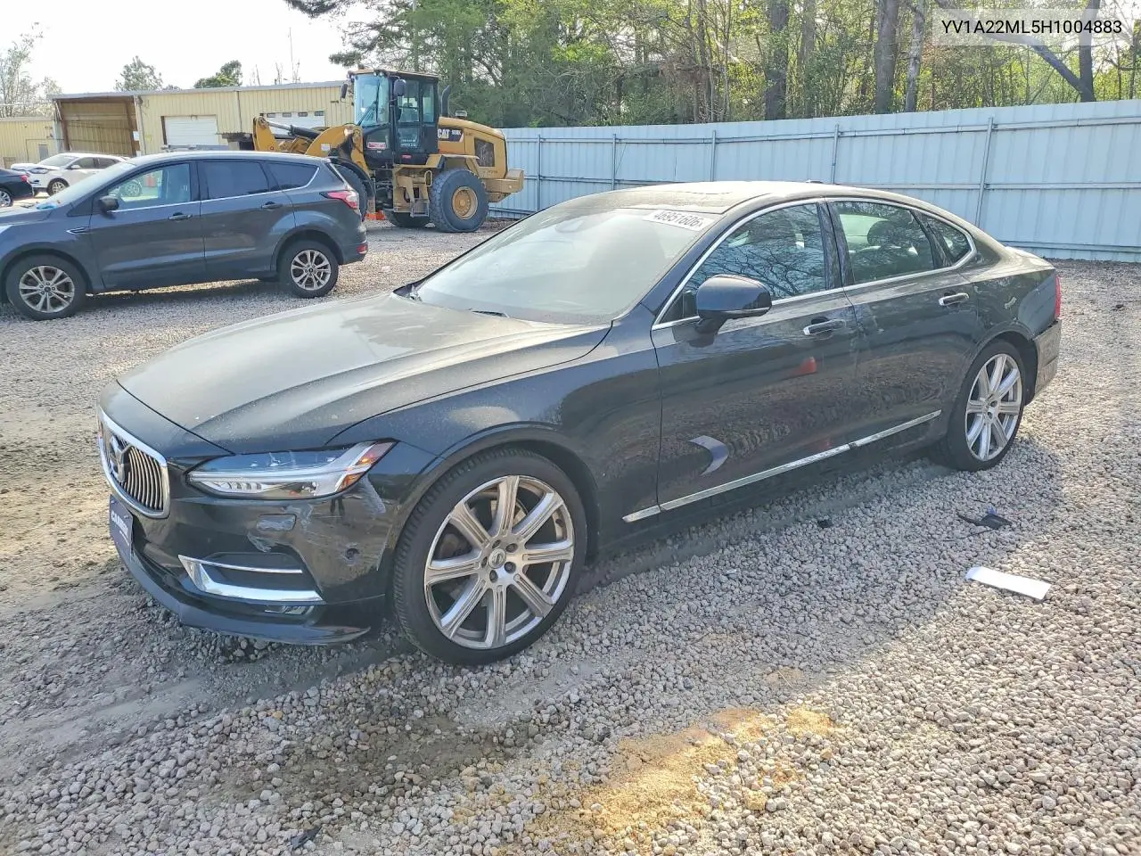 2017 Volvo S90 T6 Inscription VIN: YV1A22ML5H1004883 Lot: 46951606