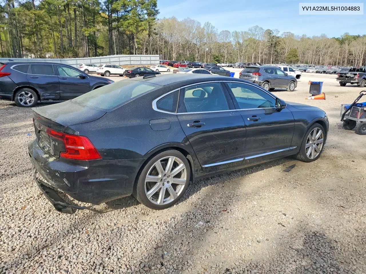 2017 Volvo S90 T6 Inscription VIN: YV1A22ML5H1004883 Lot: 46951606