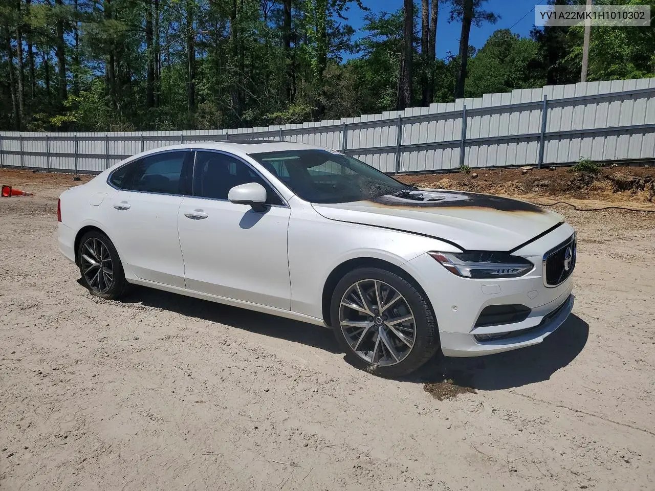 2017 Volvo S90 T6 Momentum VIN: YV1A22MK1H1010302 Lot: 50779266