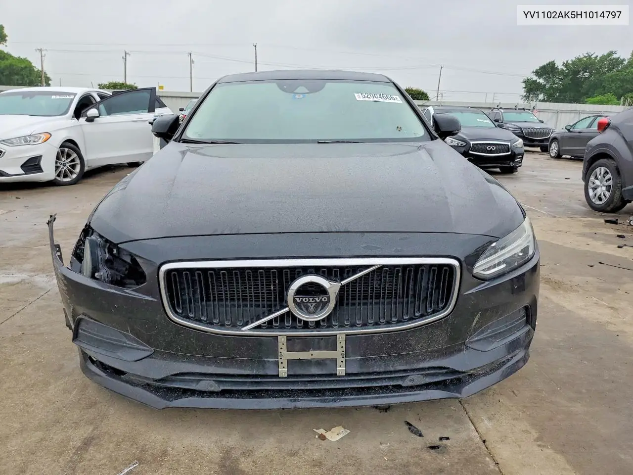 2017 Volvo S90 T5 Momentum VIN: YV1102AK5H1014797 Lot: 52004666
