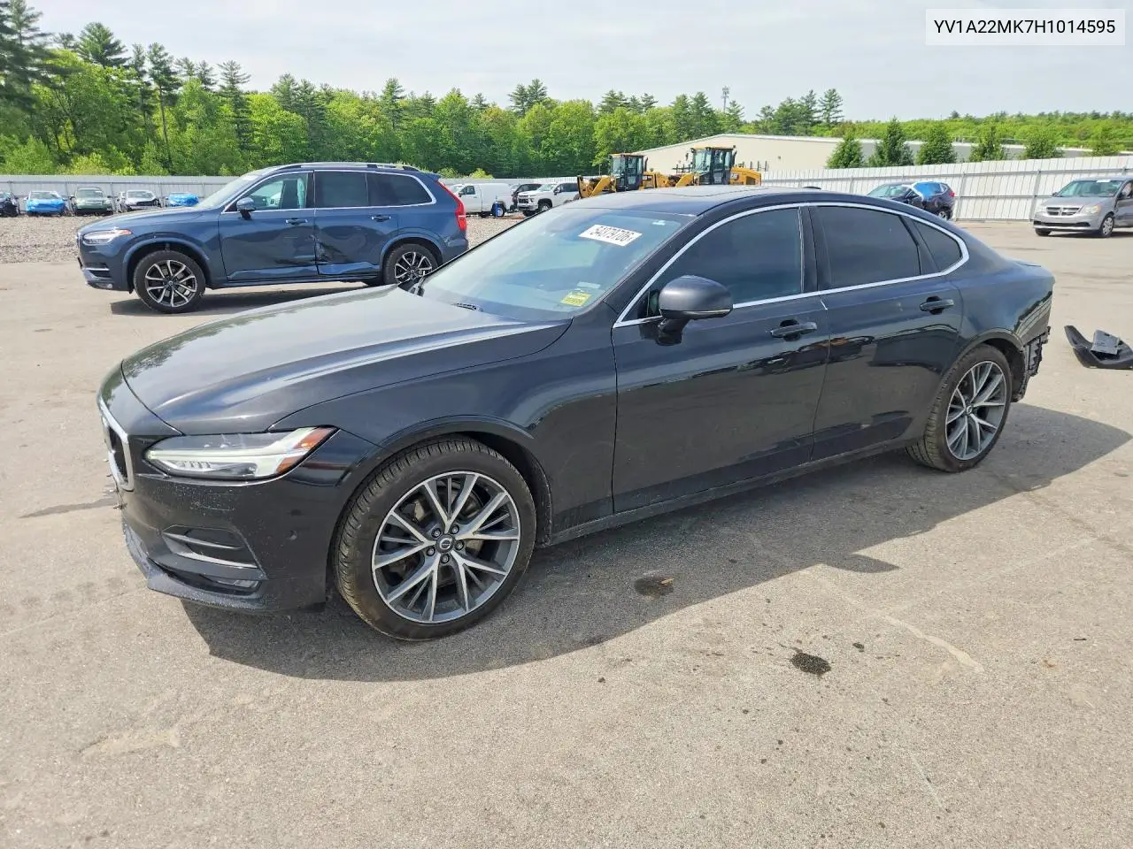 2017 Volvo S90 T6 Momentum VIN: YV1A22MK7H1014595 Lot: 54379706