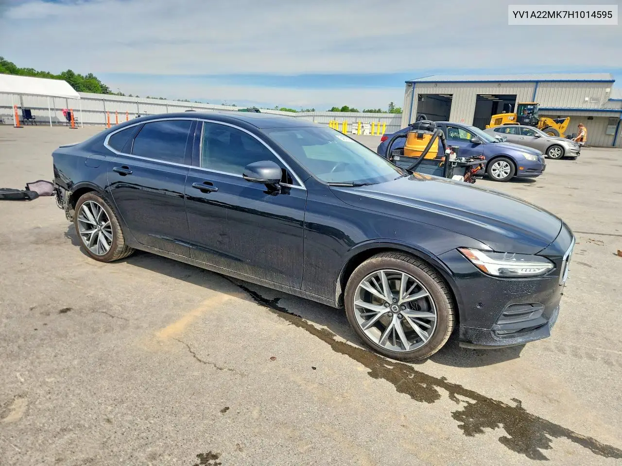 2017 Volvo S90 T6 Momentum VIN: YV1A22MK7H1014595 Lot: 54379706