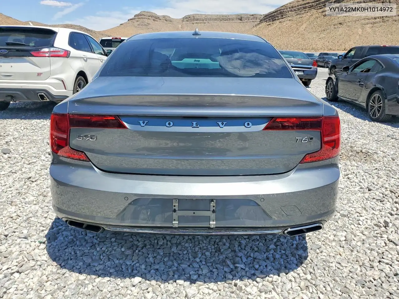 2017 Volvo S90 T6 Momentum VIN: YV1A22MK0H1014972 Lot: 57032586