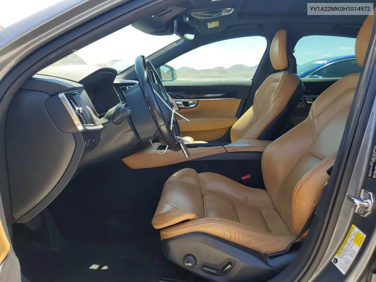 2017 Volvo S90 T6 Momentum VIN: YV1A22MK0H1014972 Lot: 57032586