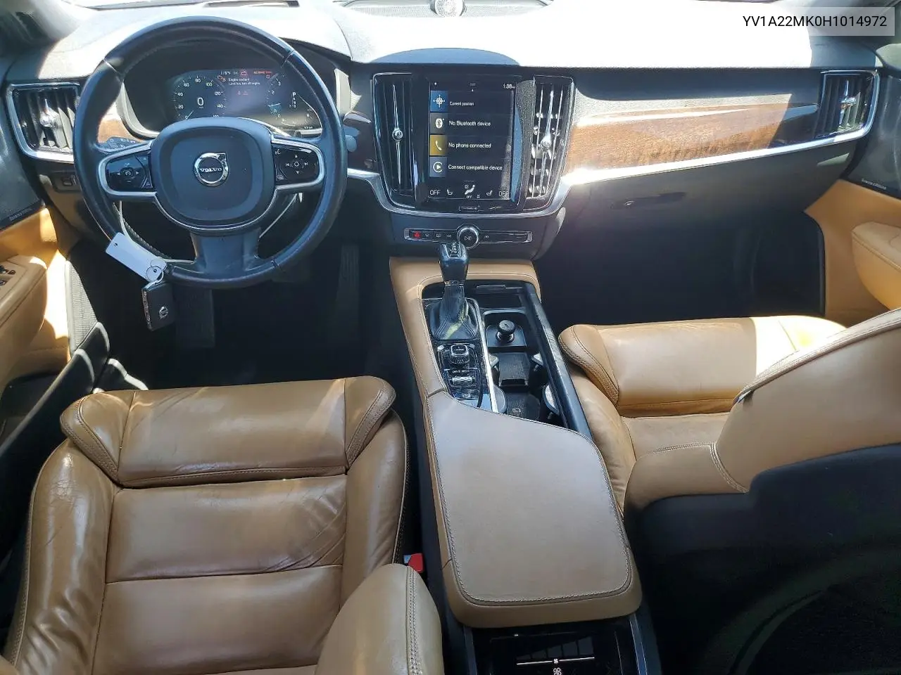 2017 Volvo S90 T6 Momentum VIN: YV1A22MK0H1014972 Lot: 57032586
