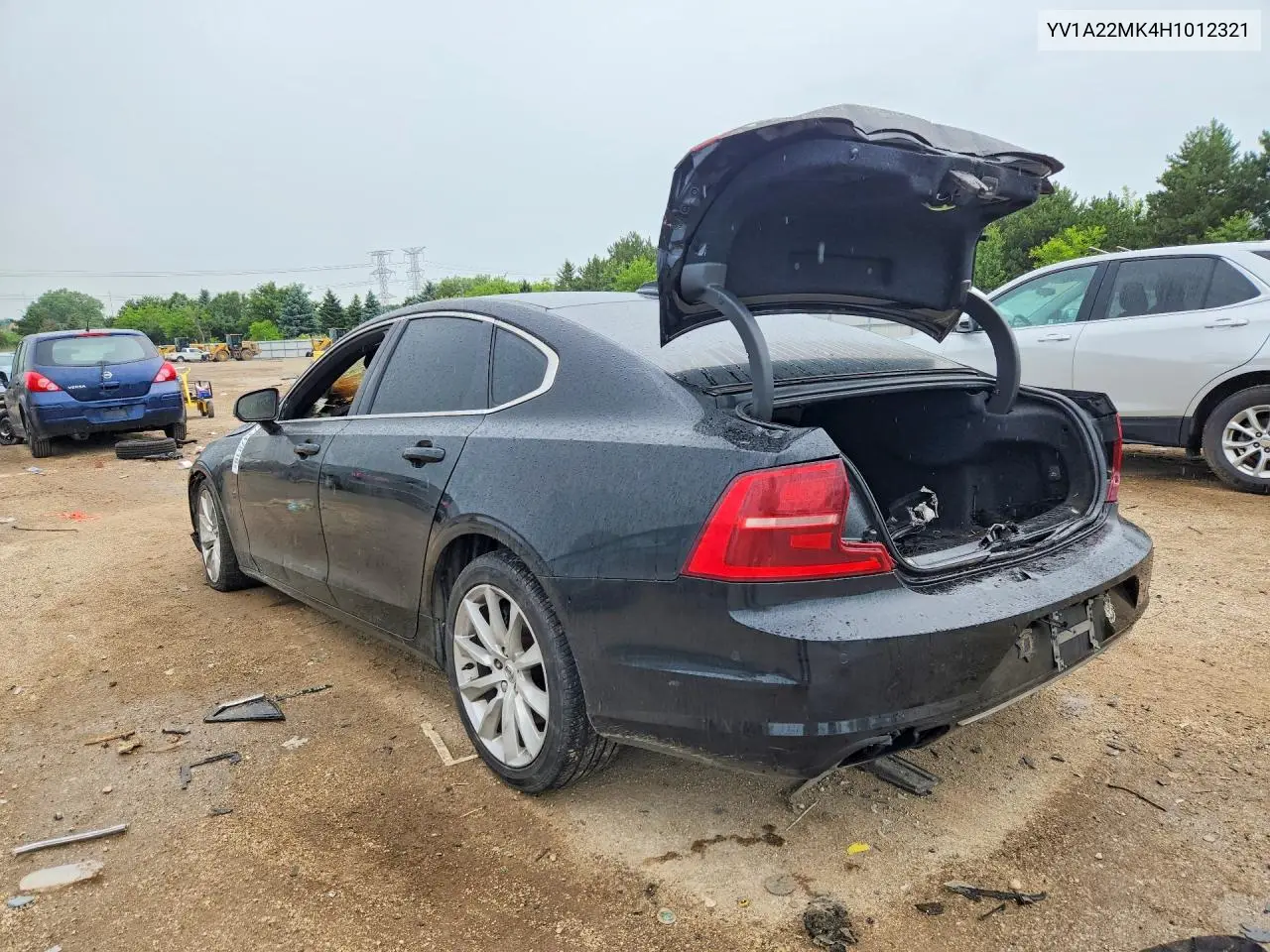 2017 Volvo S90 T6 Momentum VIN: YV1A22MK4H1012321 Lot: 57447816
